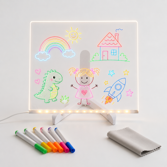 Planche à dessiner lumineuse Montessori