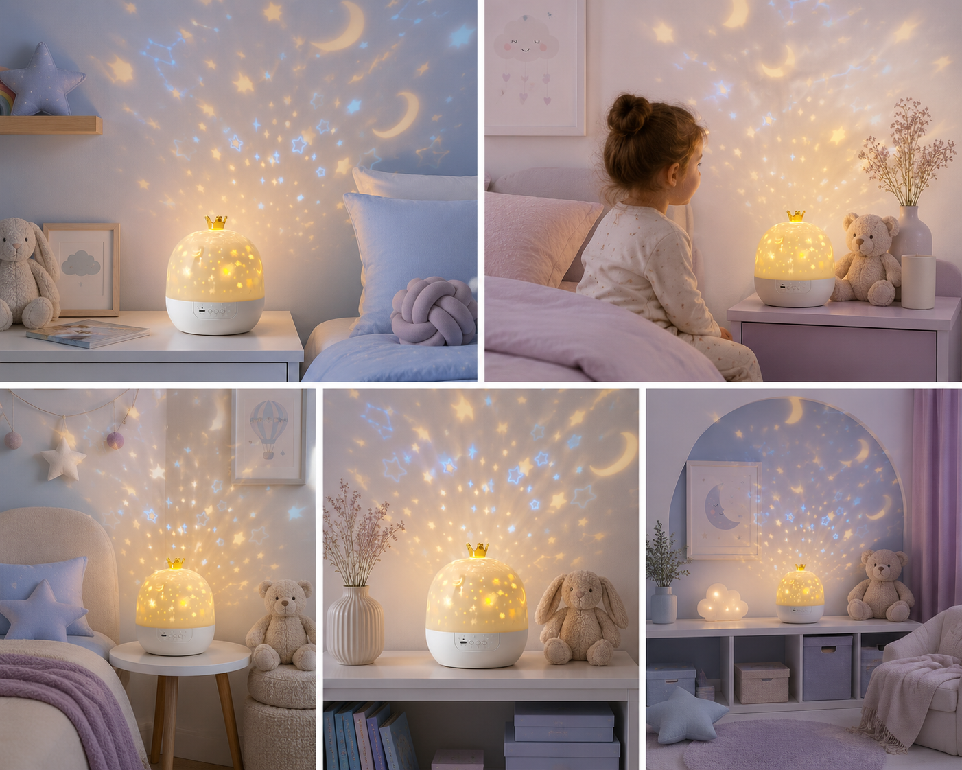 Bambee Dream – Veilleuse Projecteur 2-en-1